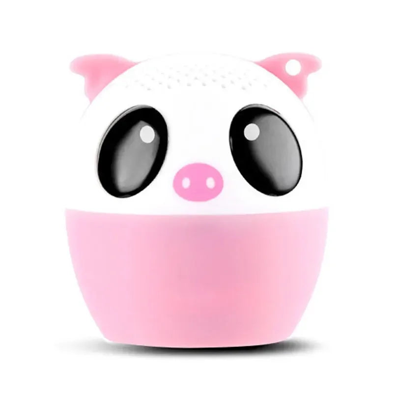 Pet Mini Bluetooth Animal Small Speaker Wireless Portable Music Subwoofer Column Bass Stereo Player Speaker Christmas Gift