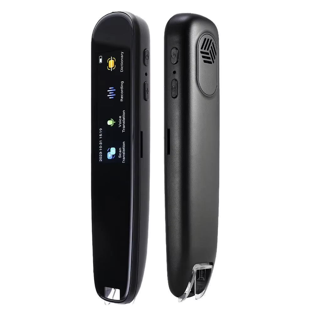 Mobile Scanning Reading Recording Pen with Language Translation for Multilingual