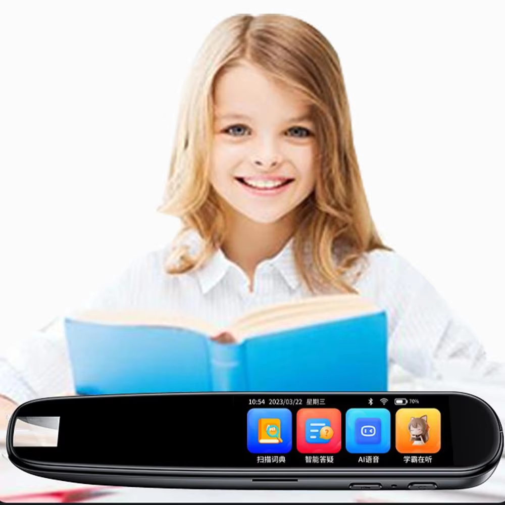 Mobile Scanning Reading Recording Pen with Language Translation for Multilingual
