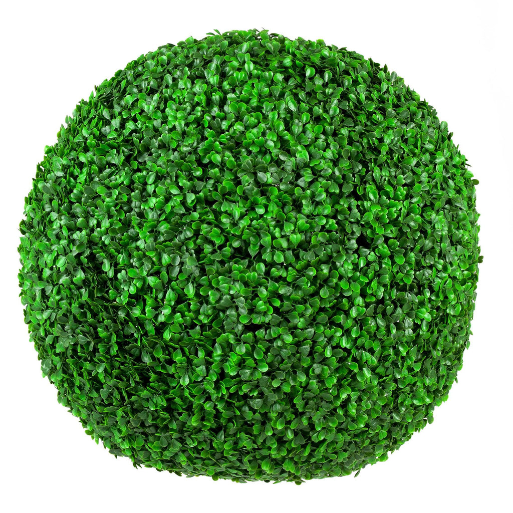 Artificial Boxwood Topiary Ball Set - 11" UV Resistant (Set of 2)