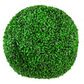 Artificial Boxwood Topiary Ball Set - 11" UV Resistant (Set of 2)