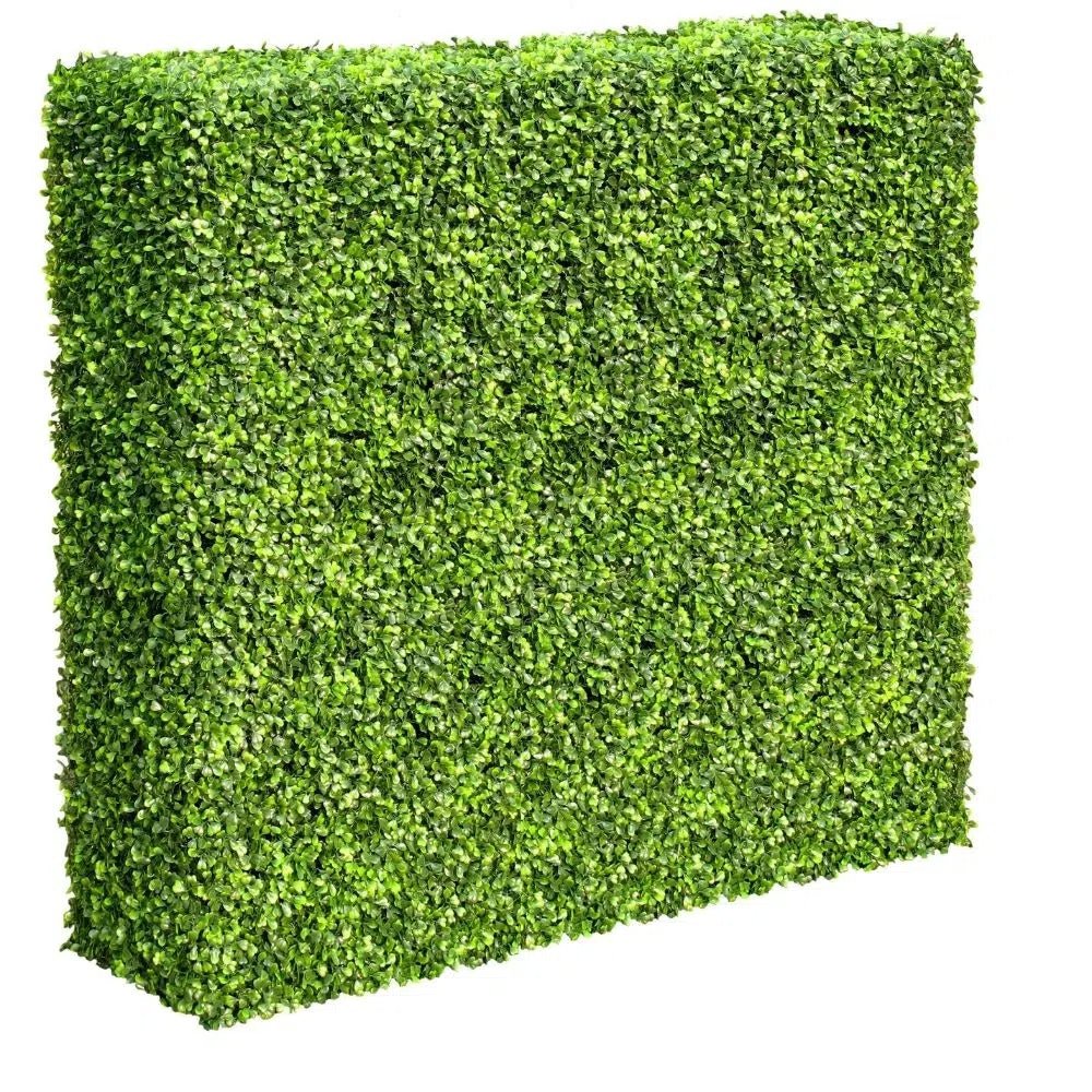 Premium Light Green Artificial Boxwood Hedge 30"L x 30"H