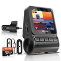 Rexing - V1P Flex X4 4K WiFi Dual Dash Cam - Black