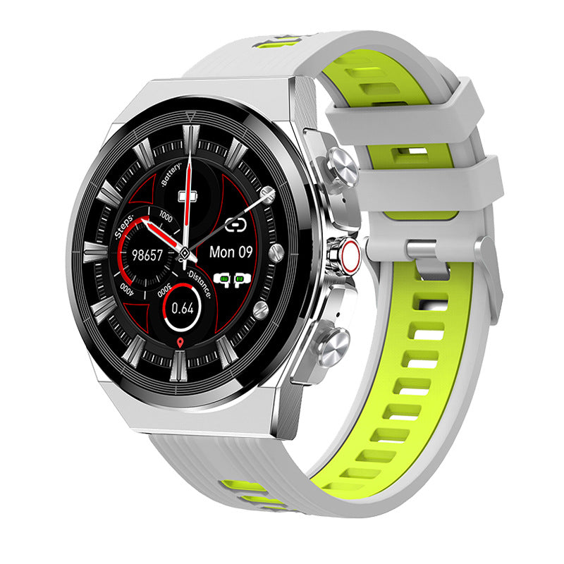 2-in-1 Bluetooth Talking Heart Rate Monitoring Smart Watch