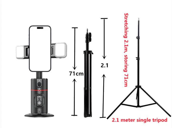 AI 360° Facial Track Camera Stabilizer