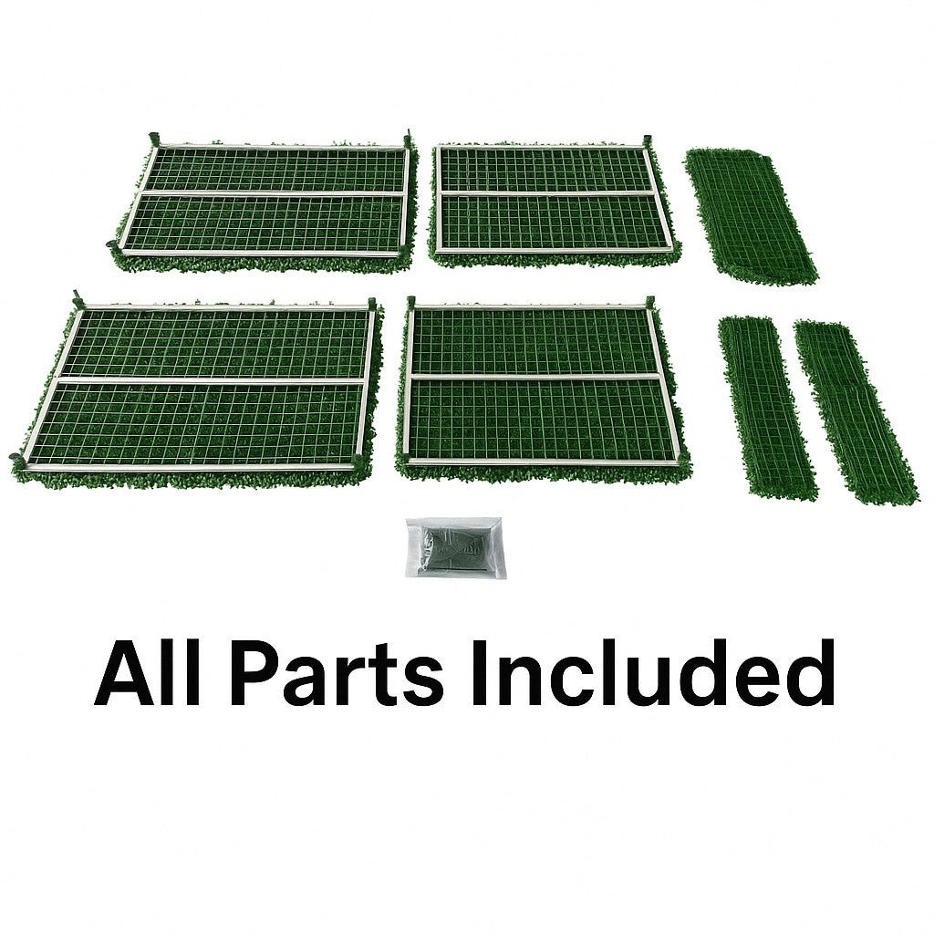 Premium Artificial Boxwood Hedge 7.5FT | UV Resistant & Easy Assembly