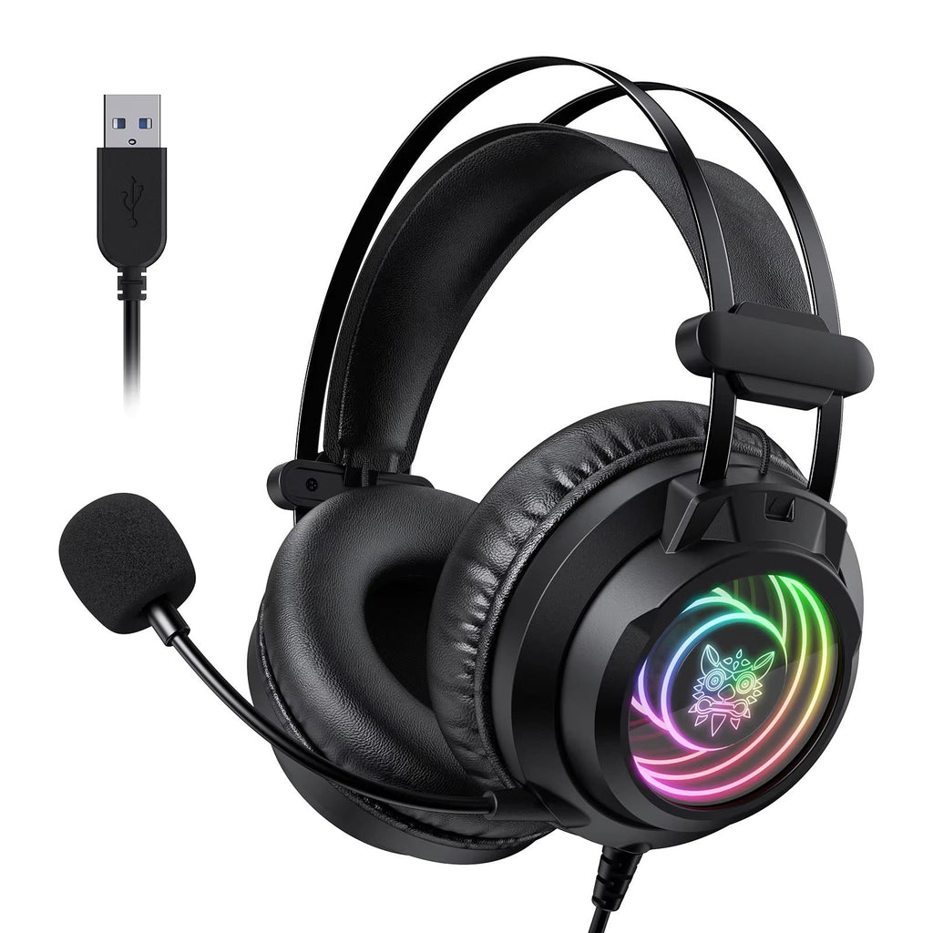 Gaming Headphones Infinite Surround Sound Over ear Computer Laptop