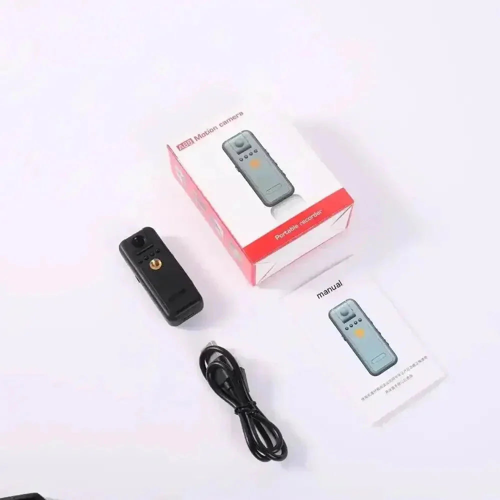 Black Mini 1080p HD Vision Spy Camera