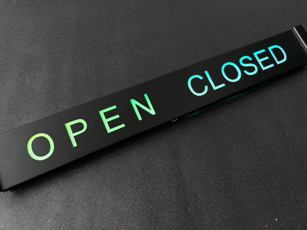 RGB LED Open | Closed Business Sign