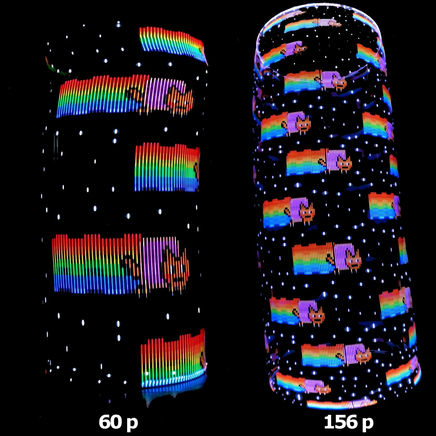 Atomic V LED Hoops