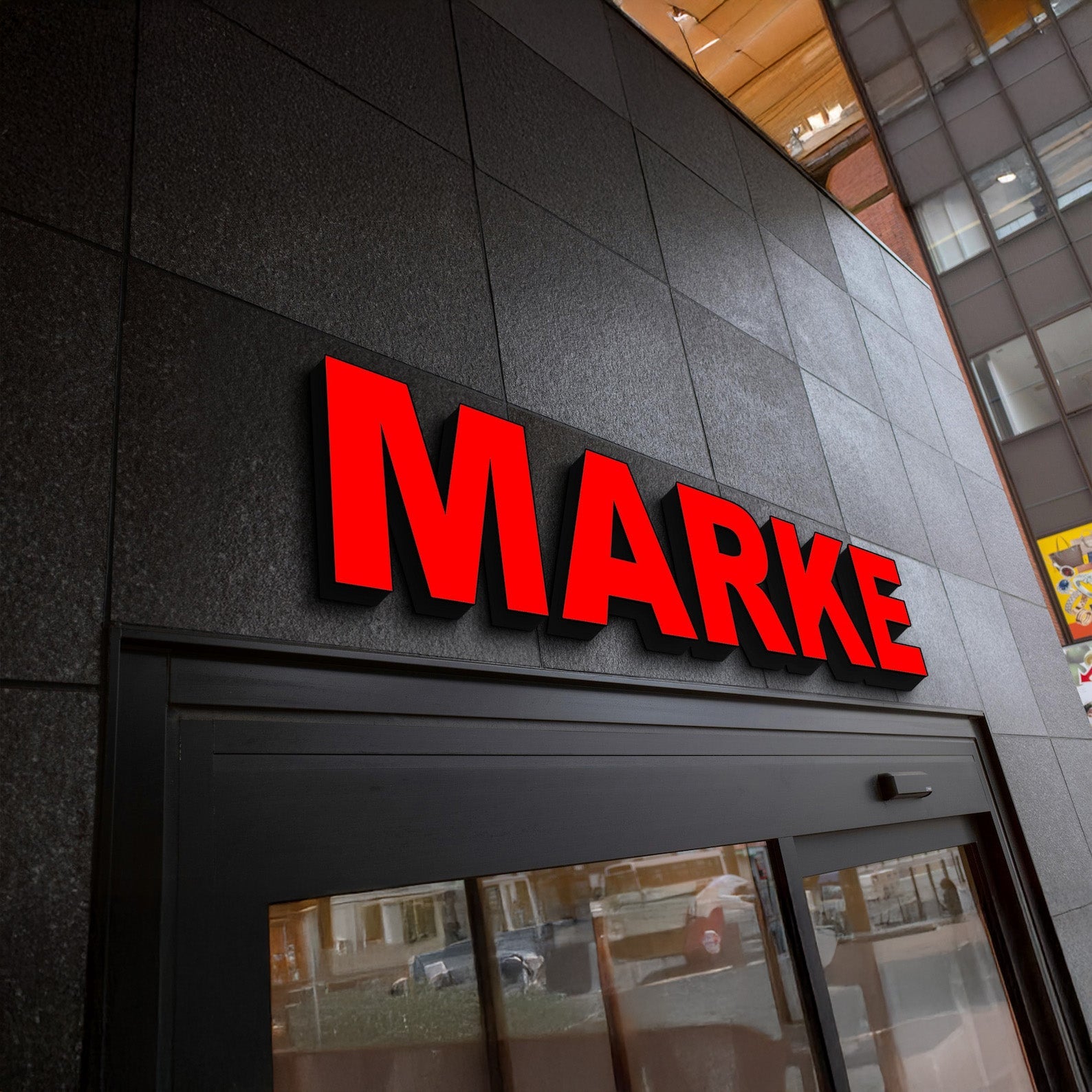 Indoor & Outdoor Custom 3D Front-Lit LED Channel Letter Sign
