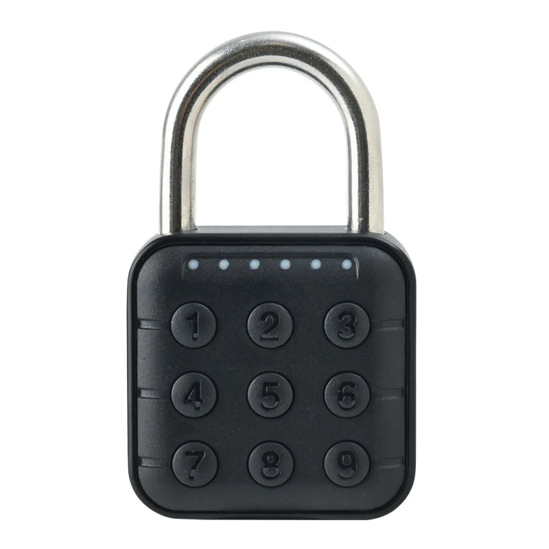 Smart Biometric Fingerprint Keyless Door Lock Portable Anti-Theft USB Rechargeable Security Padlock for Luggage Case Drawer