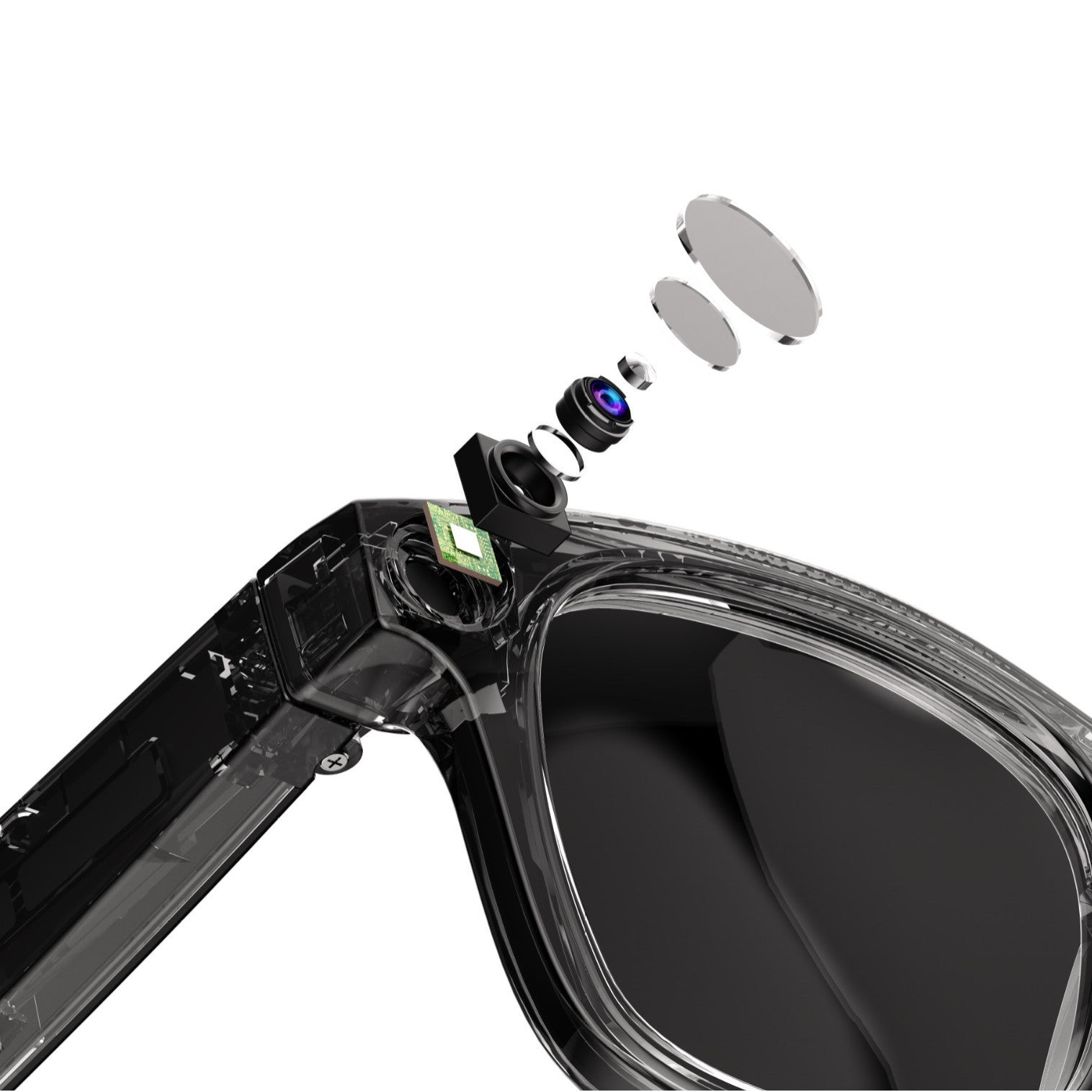 AI Smart Glasses Camera HD Anti-shake Shooting HD Video