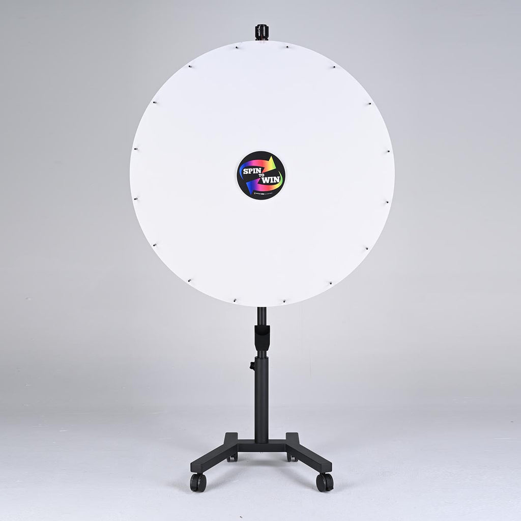 WinSpin 48" Rolling Stand Prize Wheel Color