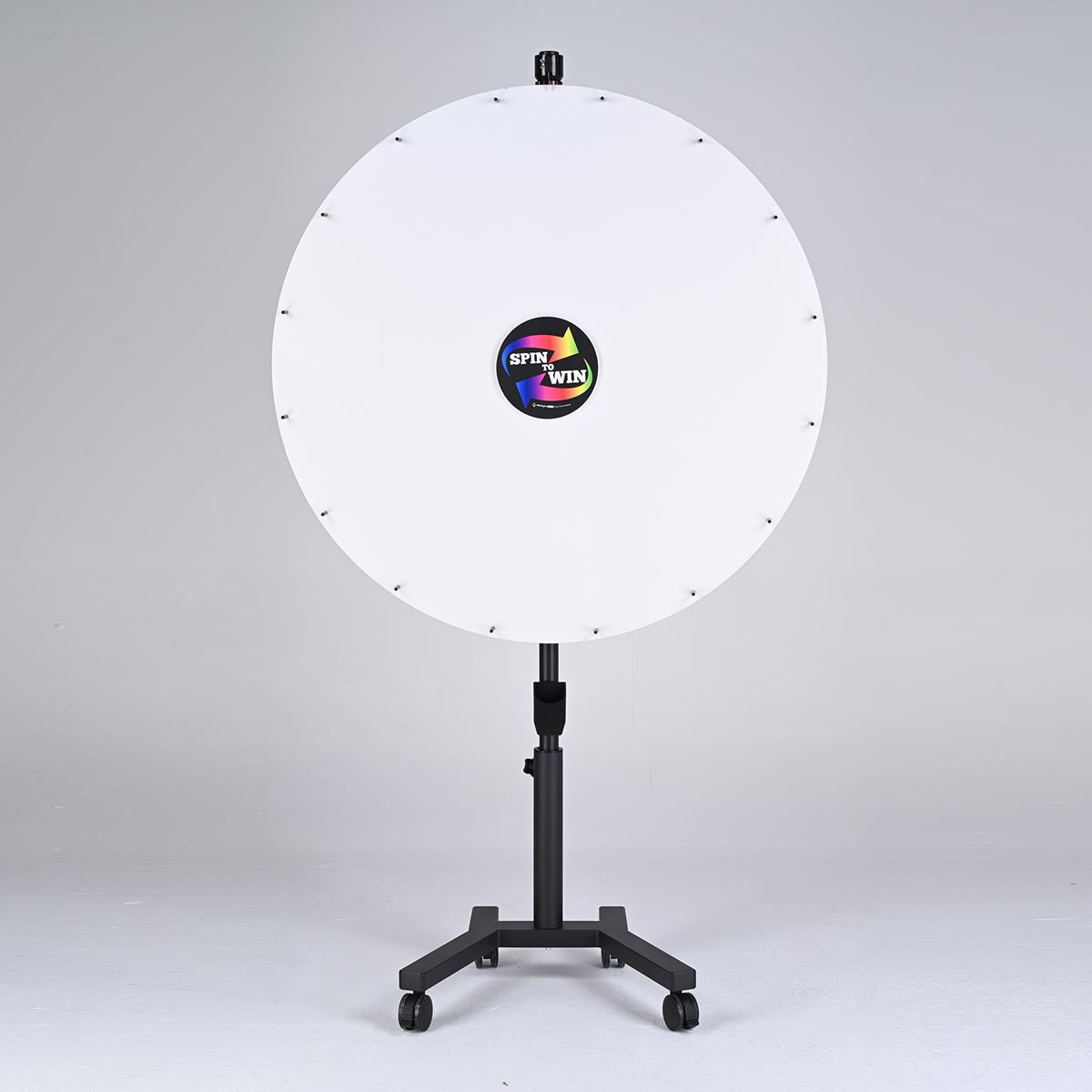 WinSpin 48" Rolling Stand Prize Wheel Color