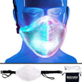 Ultra LED Light Up Face Mask Flowart