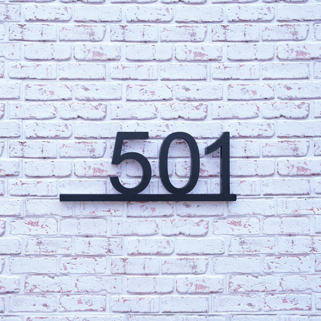 Backlit House Numbers – Underline Edition