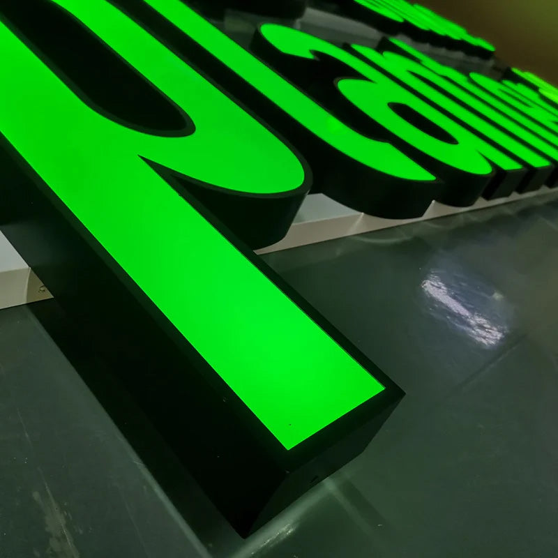 Indoor & Outdoor Custom 3D Front-Lit LED Channel Letter Sign