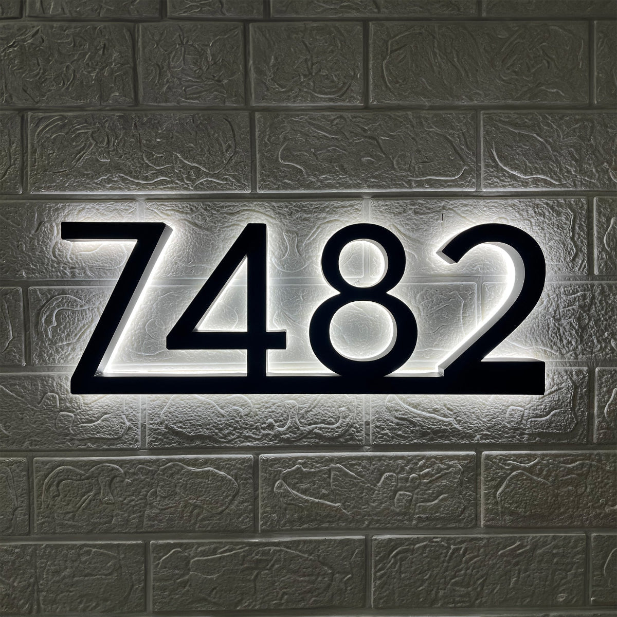 Backlit House Numbers – Underline Edition