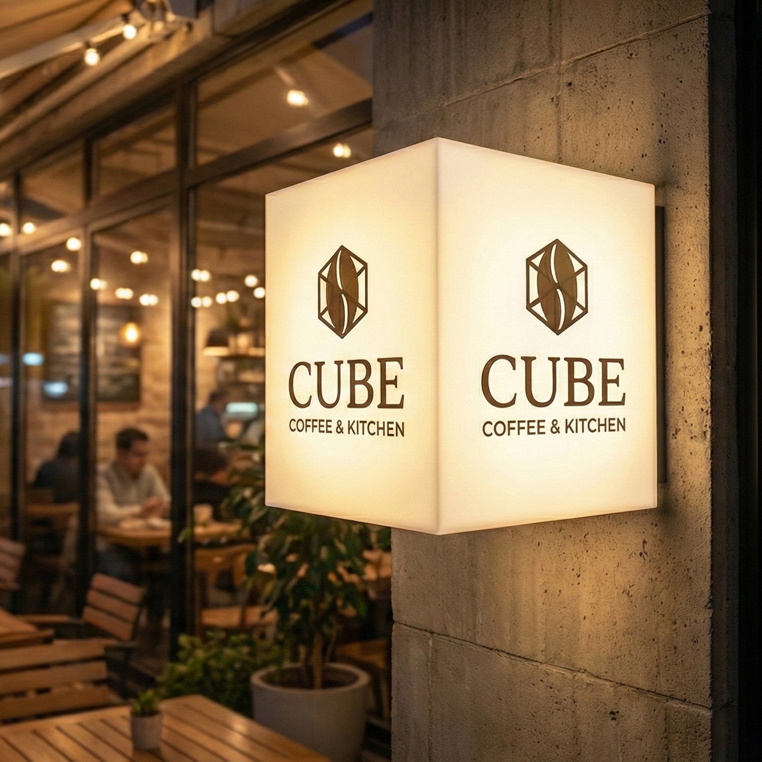 Acrylic Light Box | Cube