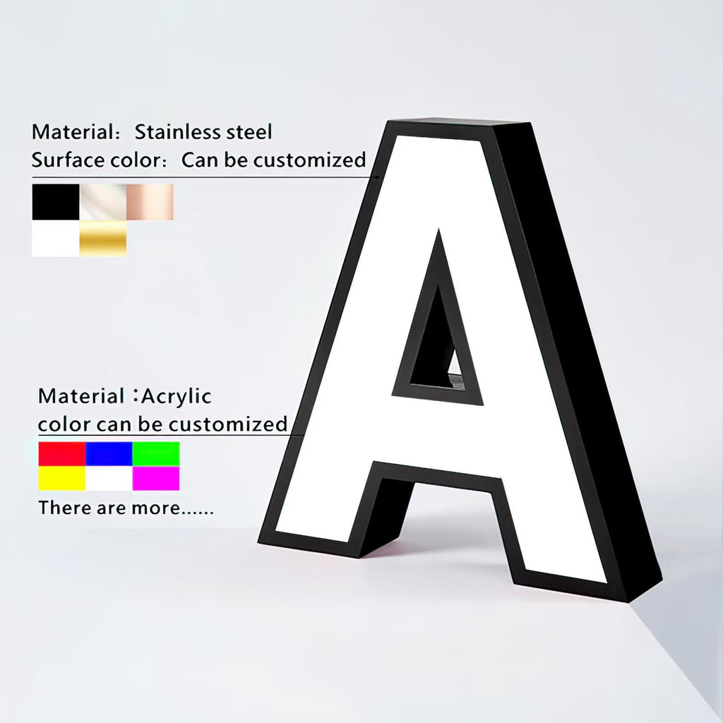 Indoor & Outdoor Custom 3D Front-Lit LED Channel Letter Sign