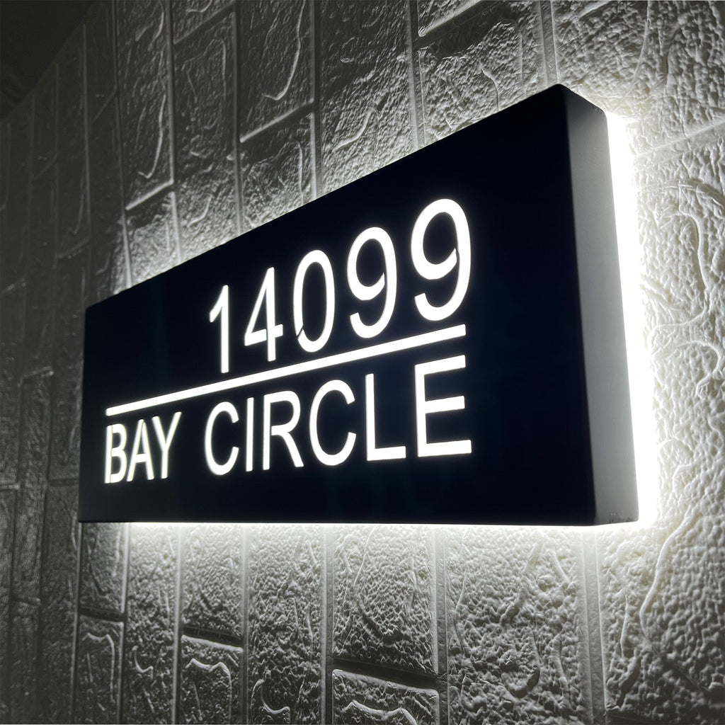 House Numbers & Street Name Signs