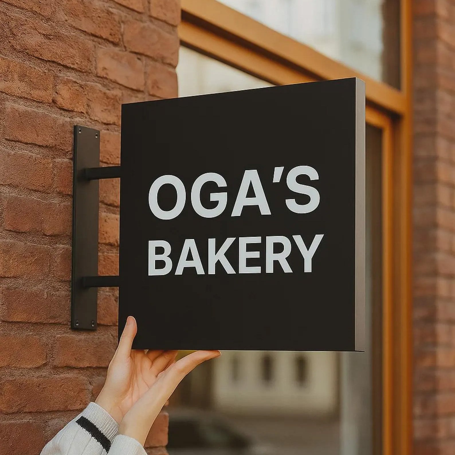 Metal Business Logo Sign