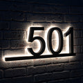 Backlit House Numbers – Underline Edition