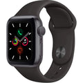 Apple Watch Series 4 (GPS 44MM) - Space Gray Aluminum Case with Black Sport Band (Renewed)