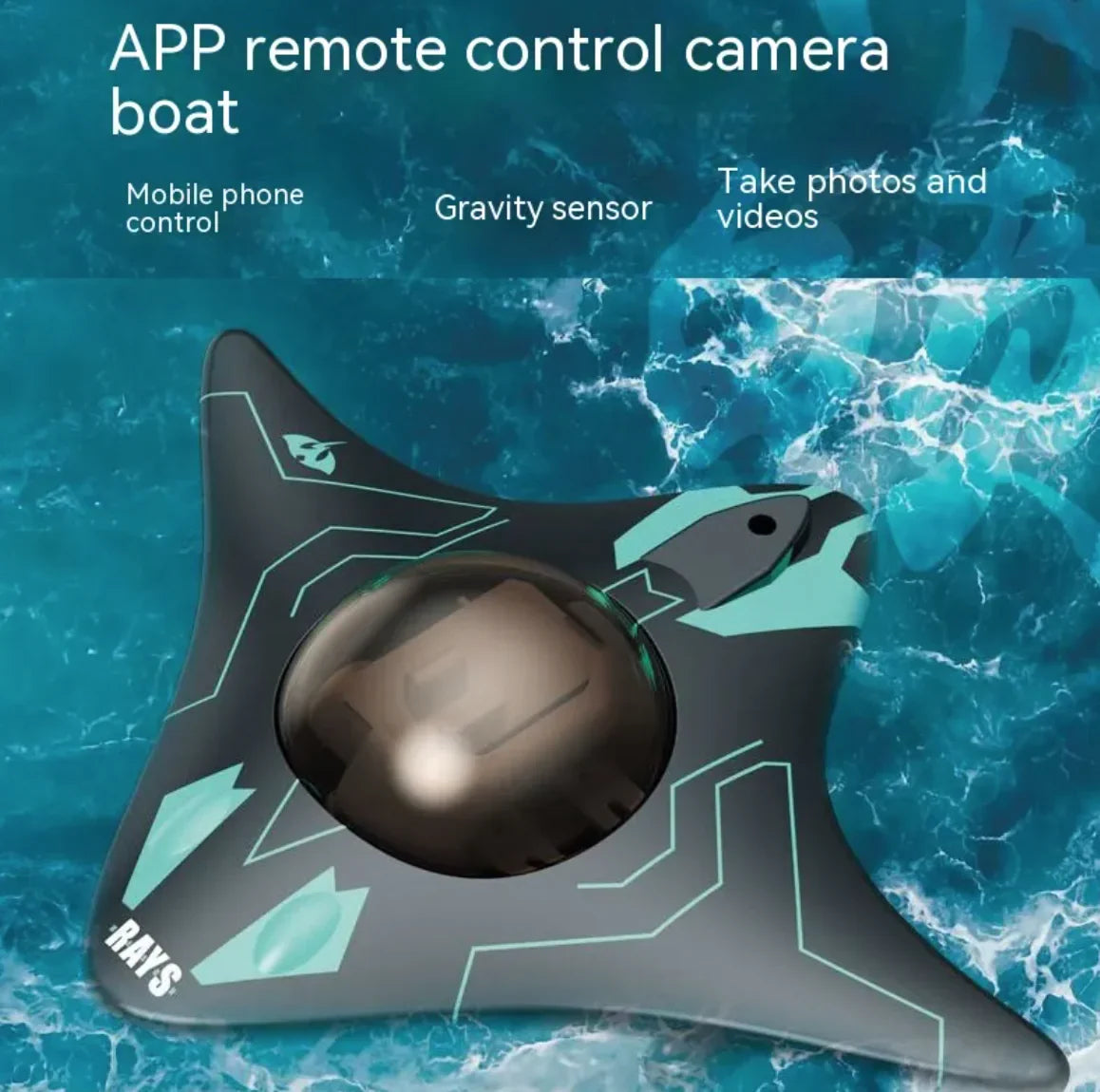 Remote Control Underwater Drone Camera Boat