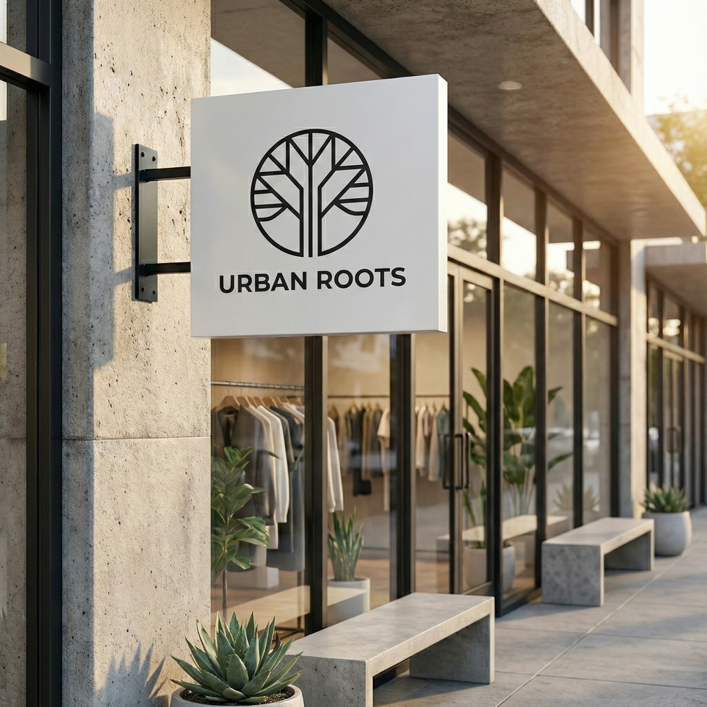 Metal Business Logo Sign