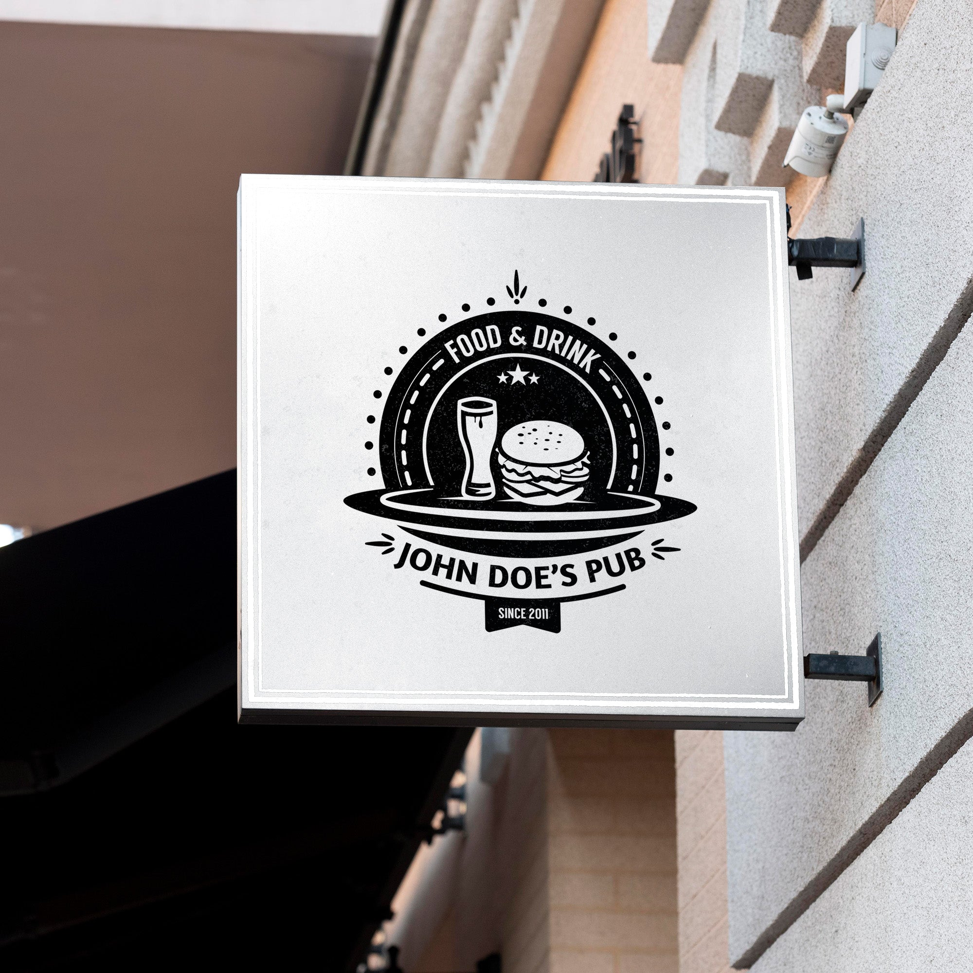 Metal Business Logo Sign