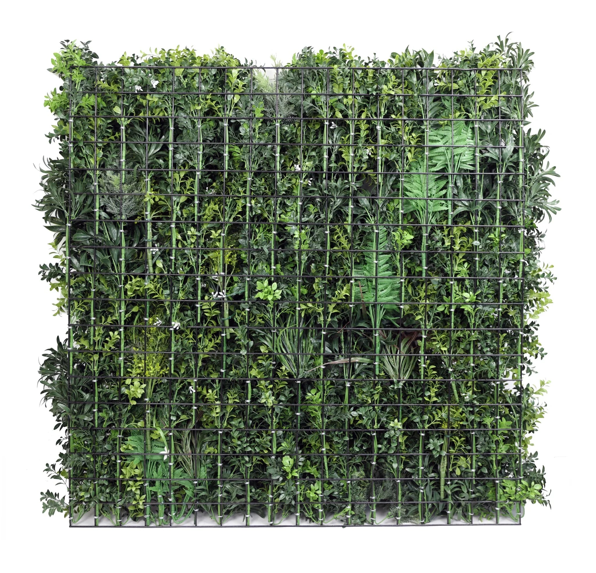 Tropical Vibe Artificial Vertical Garden / Green Wall Panel 35" x 35" UV Resistant (Fire Retardant)
