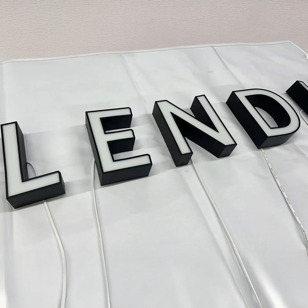 Indoor & Outdoor Custom 3D Front-Lit LED Channel Letter Sign
