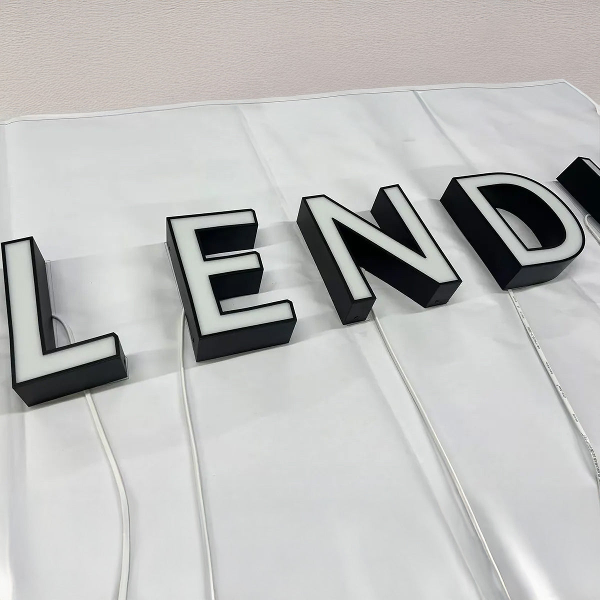 Indoor & Outdoor Custom 3D Front-Lit LED Channel Letter Sign
