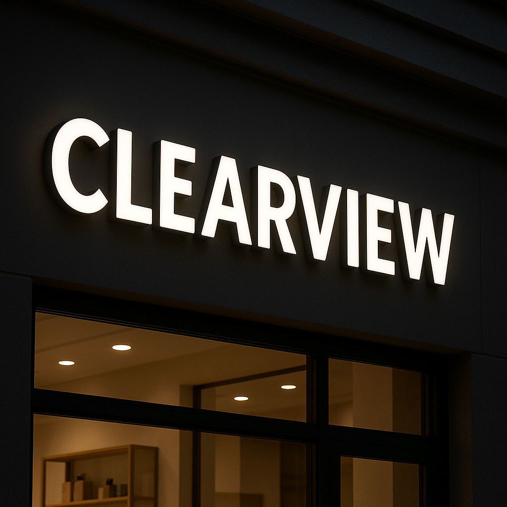 Indoor & Outdoor Custom 3D Front-Lit LED Channel Letter Sign